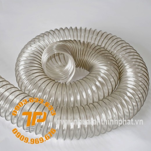 ỐNG HÚT BỤI LÕI THÉP PVC