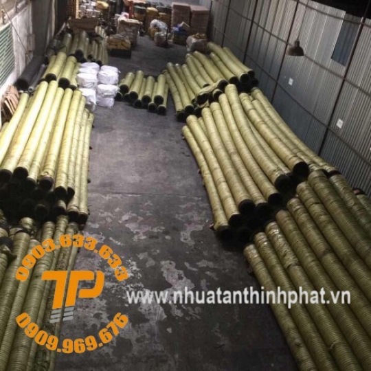 ỐNG CAO SU BƠM HÚT CÁT 2 ĐẦU MẶT BÍCH