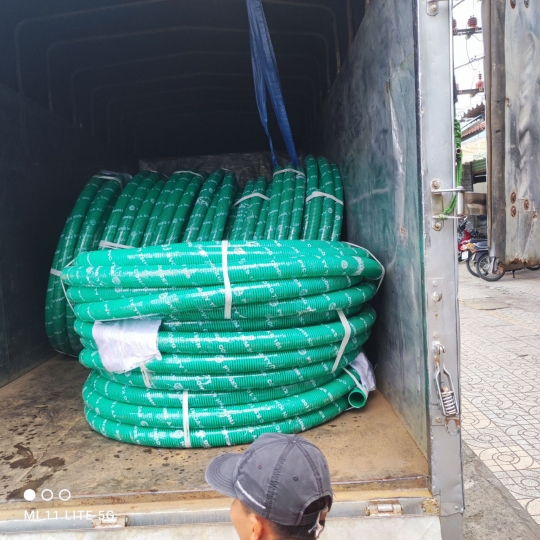 ỐNG GÂN NHỰA XANH