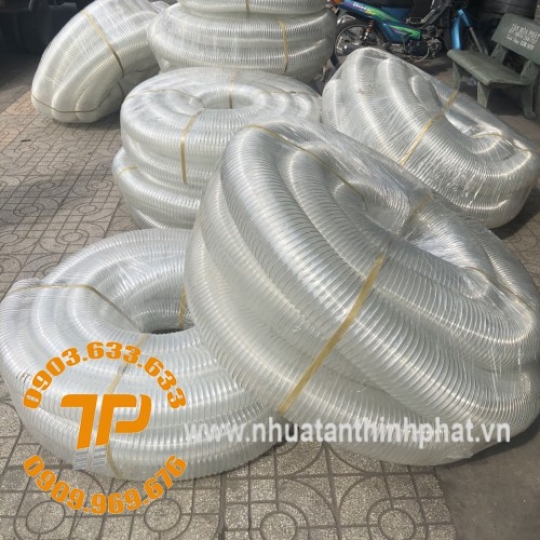 ỐNG HÚT BỤI LÕI THÉP PVC