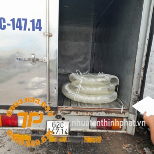 ỐNG HÚT BỤI LÕI THÉP PVC