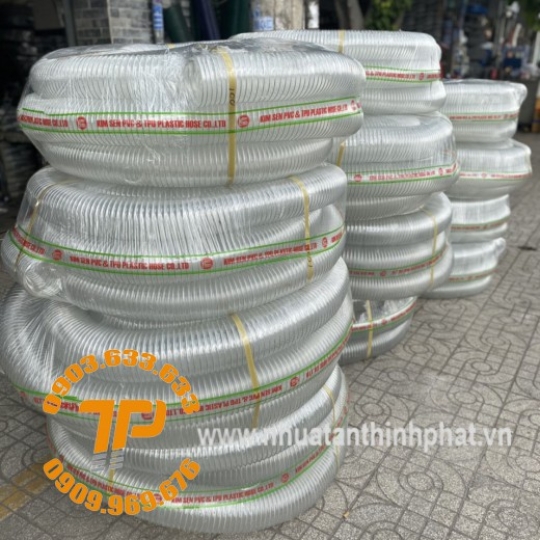 ỐNG HÚT BỤI LÕI THÉP TPU