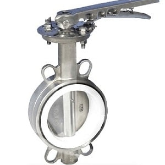 VAN BƯỚM TAY GẠT INOX